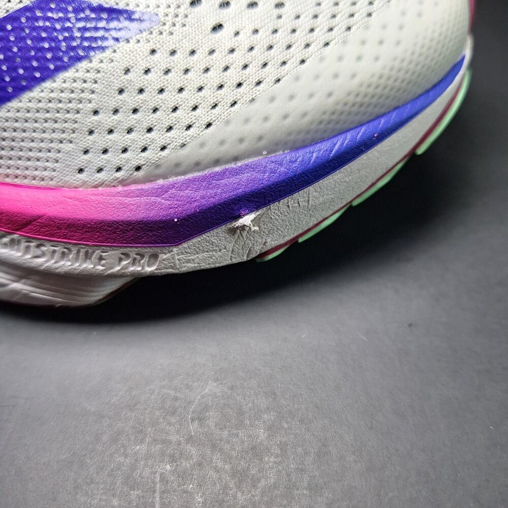 Adidas Adizero SL White Lucid Blue Fuchsia Running Shoes GV9095 Men's Size 7 - Picture 16 of 16